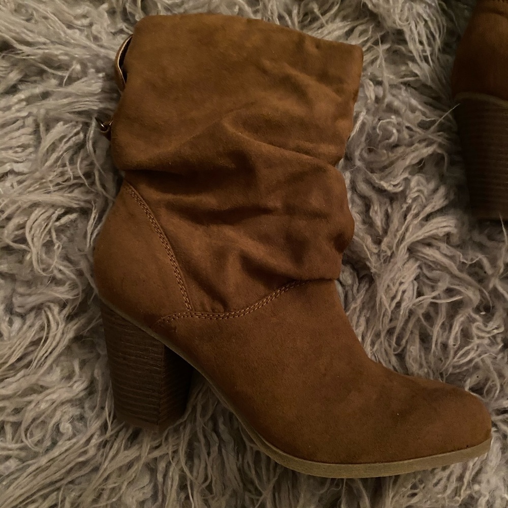 Indigo Size 8 Barely Used Slouch Boot - image 1